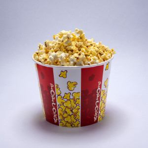 BICCHIERE 85 oz PER POPCORN 300 PZ