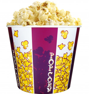 BICCHIERE 130oz PER POPCORN 250 PZ