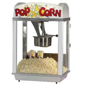 MACCHINA POPCORN WHIZ BANG 14 OZ WHITE DONE 2003EX